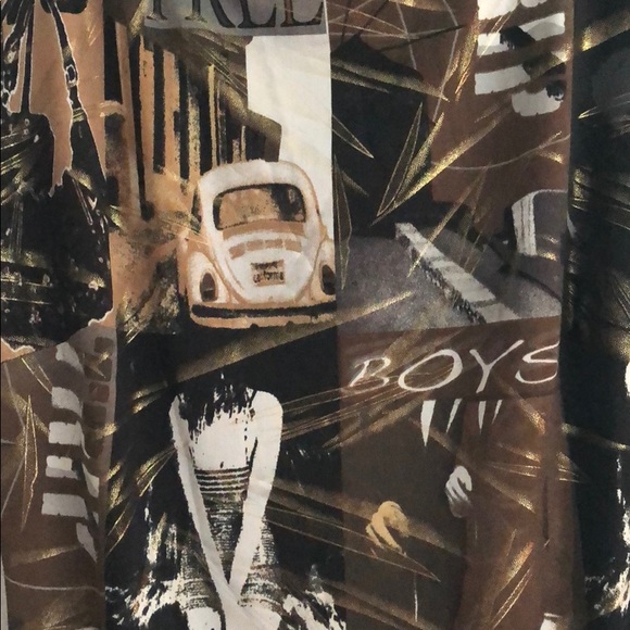 Mid length multi pattern dress - Picture 2 of 5